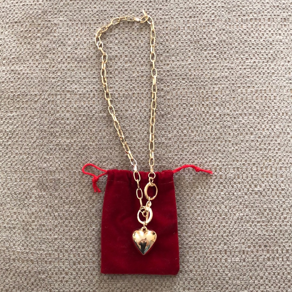 Gold Heart Necklace